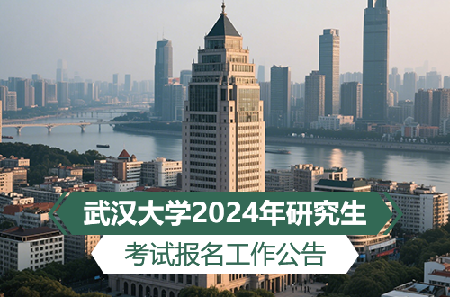 武汉大学2024年硕士研究生考试报名工作公告（一）
