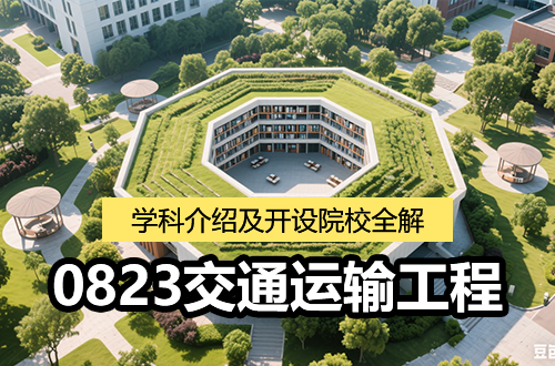 0823交通运输工程考研专业解析：学科介绍及考试科目、开设院校全解