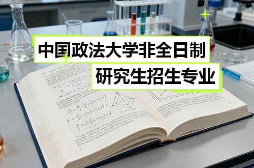 2026年中国政法大学非全日制研究生招生专业推荐（含学制学费）