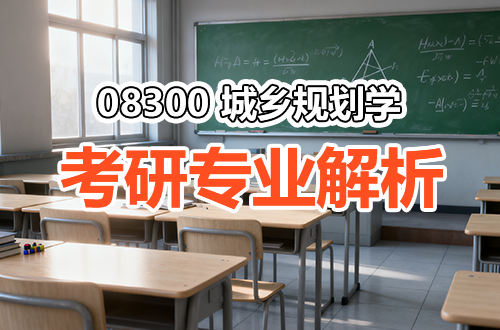 (0833)城乡规划学考研专业解析——学科介绍及考试科目、开设院校全解