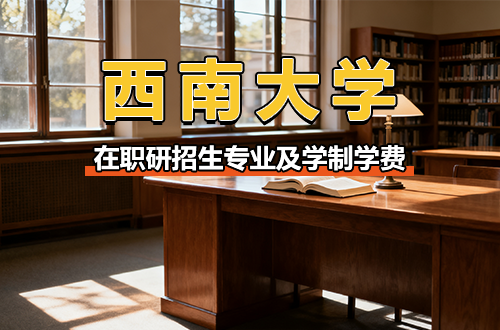 2026年西南大学在职研究生招生专业及学制学费列表