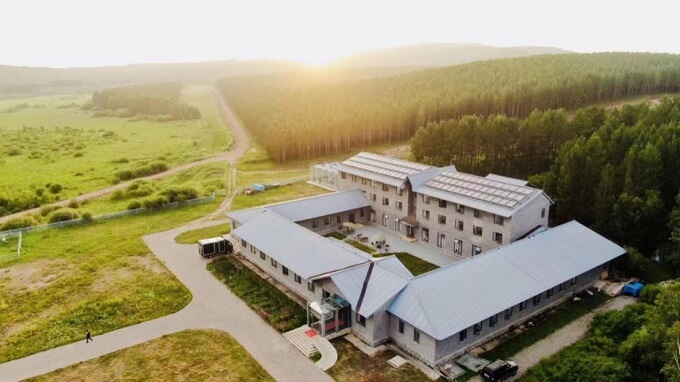 塞罕坝生态站全景