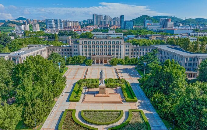 大连理工大学俯拍