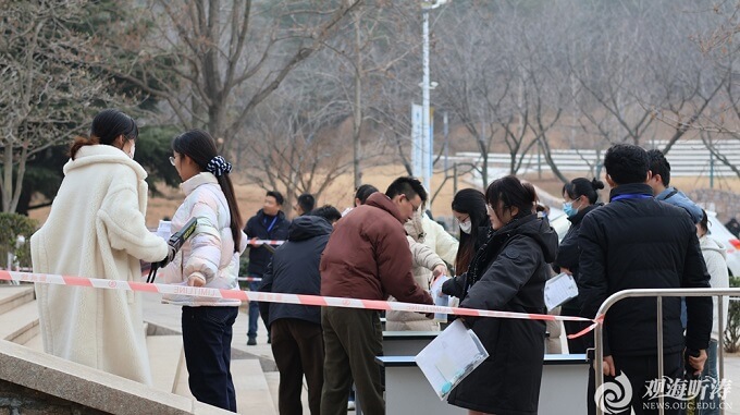 中国海洋大学考点2026年全国硕士研究生招生考试（初试） 组考工作顺利完成