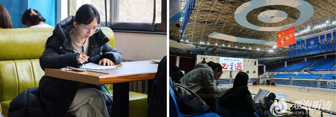 中国海洋大学考点2026年全国硕士研究生招生考试（初试） 组考工作顺利完成