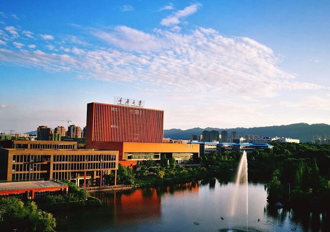 重庆大学科学城校区虎溪校园图书馆