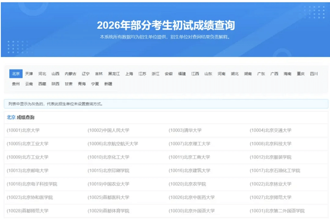 研招网官方查询