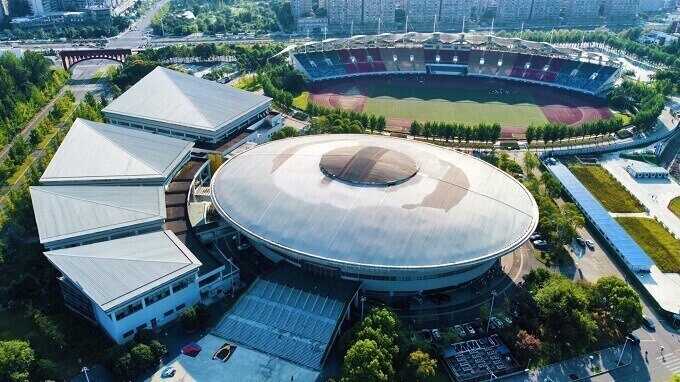 西南交通大学航拍犀浦校区