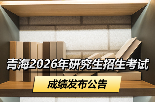 青海省2026年全国硕士研究生招生考试（初试）成绩发布公告