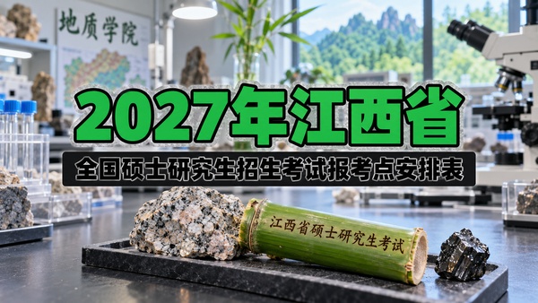 2027年江西省全国硕士研究生招生考试报考点安排表【附件】