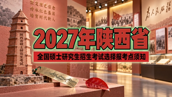 2027年全国硕士研究生招生考试在陕报名考生选择报考点须知