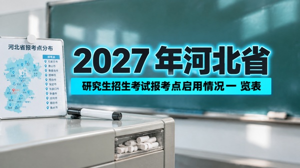 2027年河北省全国硕士研究生招生考试报考点启用情况一览表（含市级考试机构联系方式）【附件】