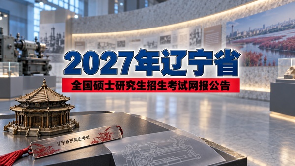2027年辽宁省全国硕士研究生招生考试网报公告