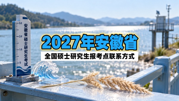 2027年安徽省全国硕士研究生报考点联系方式