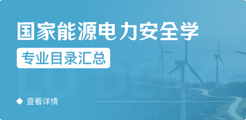 全日制-学硕-国家能源电力安全学